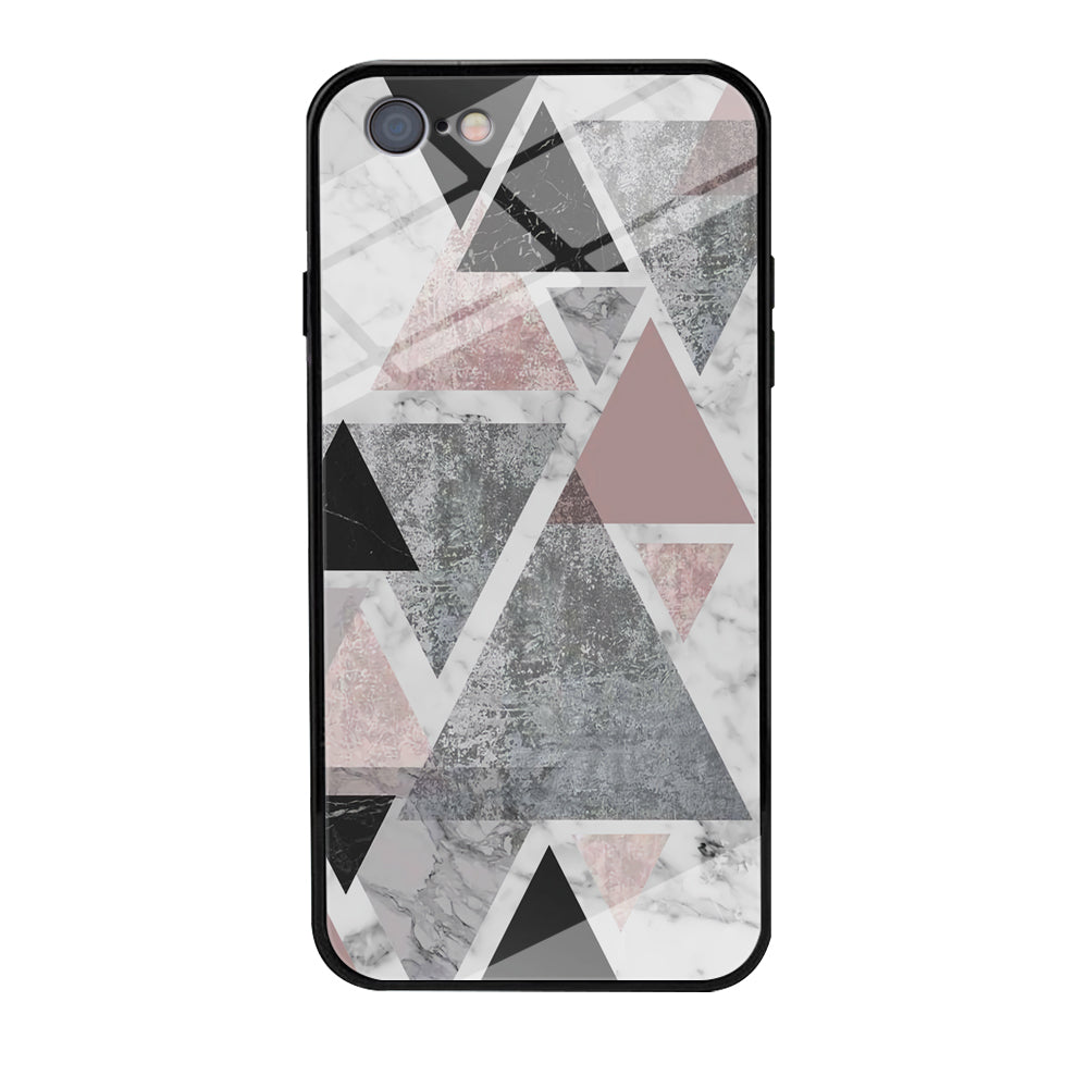 Marble Triangle of Pixel iPhone 6 Plus | 6s Plus Case