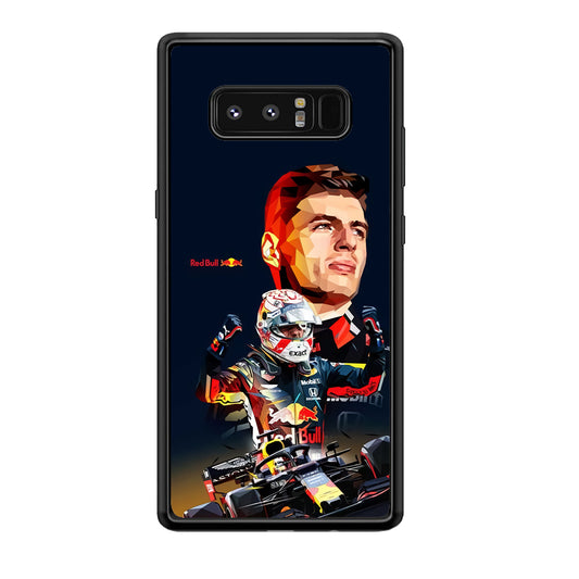 Max Verstappen Formula 1 Samsung Galaxy Note 8 Case
