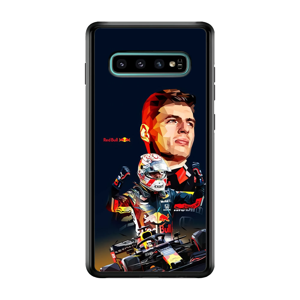 Max Verstappen Formula 1 Samsung Galaxy S10 Plus Case