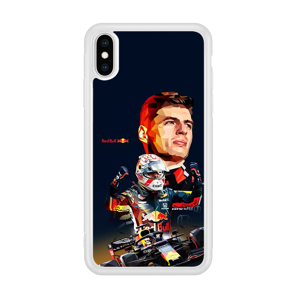 Max Verstappen Formula 1 iPhone XS Case