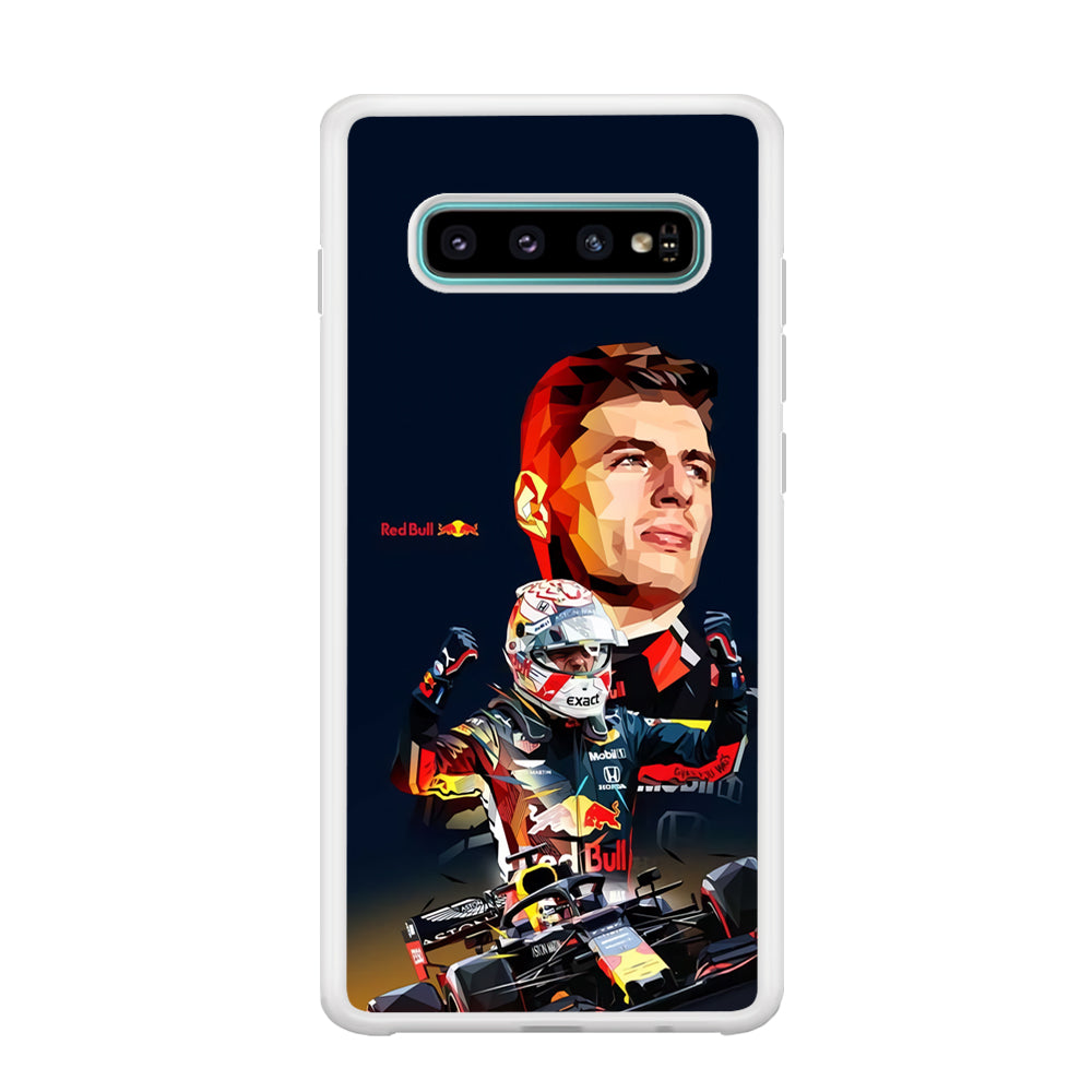 Max Verstappen Formula 1 Samsung Galaxy S10 Case