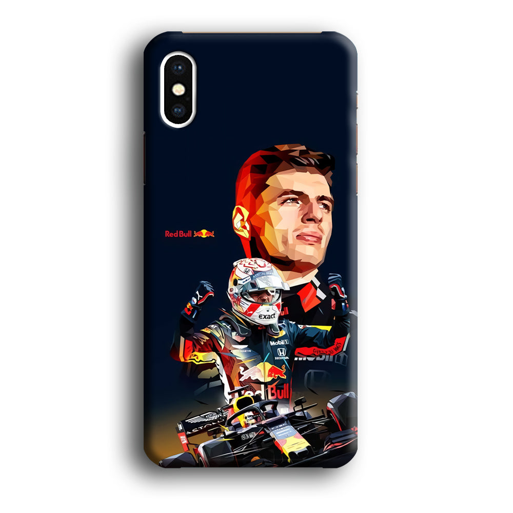 Max Verstappen Formula 1 iPhone XS Case