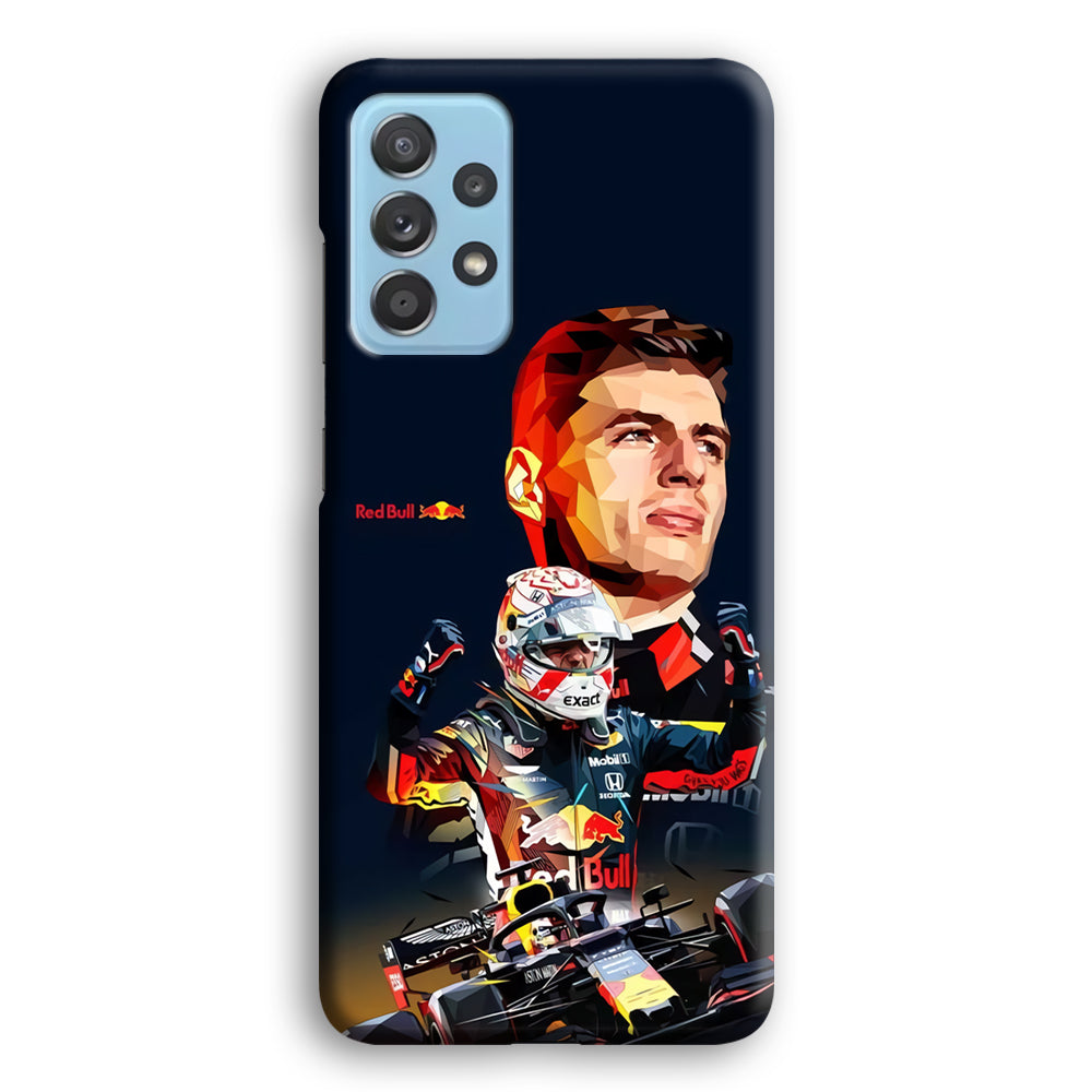 Max Verstappen Formula 1 Samsung Galaxy A72 Case