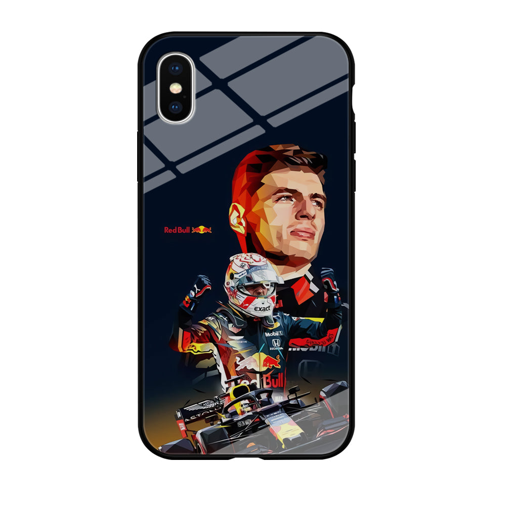 Max Verstappen Formula 1 iPhone XS Case