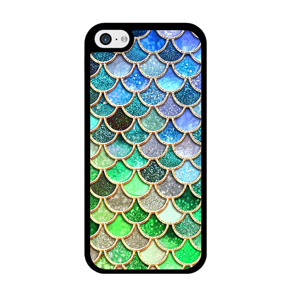 Mermaid Blue Green Shiny Shell iPhone 5 | 5s Case - carneyforia