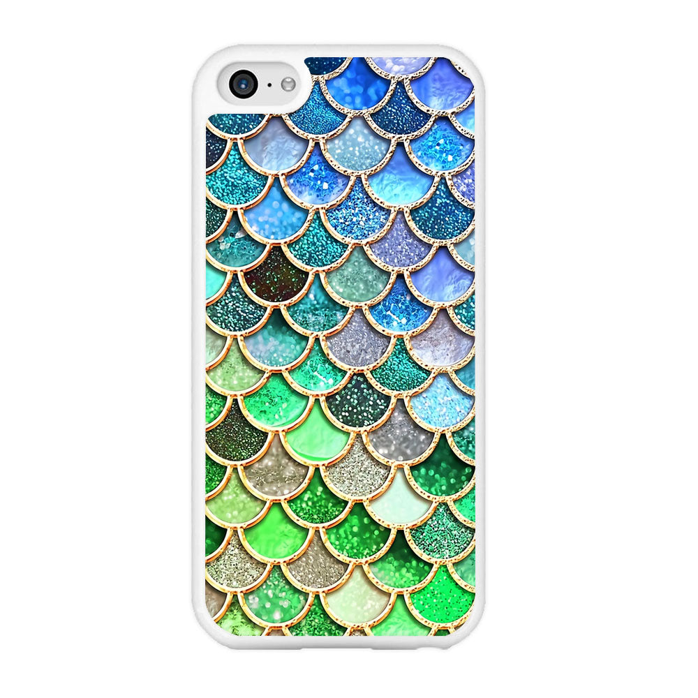 Mermaid Blue Green Shiny Shell iPhone 5 | 5s Case - carneyforia