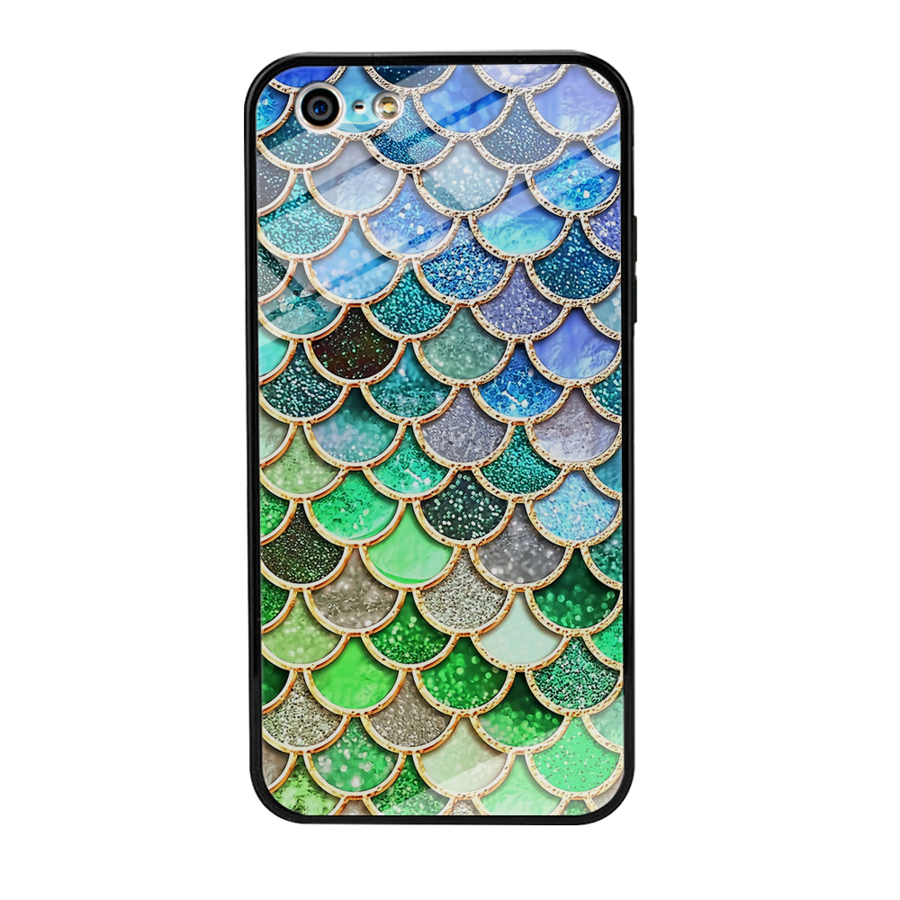Mermaid Blue Green Shiny Shell iPhone 5 | 5s Case - carneyforia