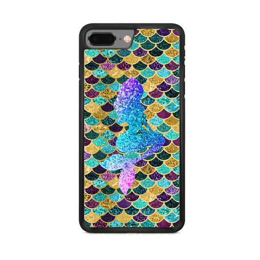 Mermaid Shine of Silhouette iPhone 7 Plus Case
