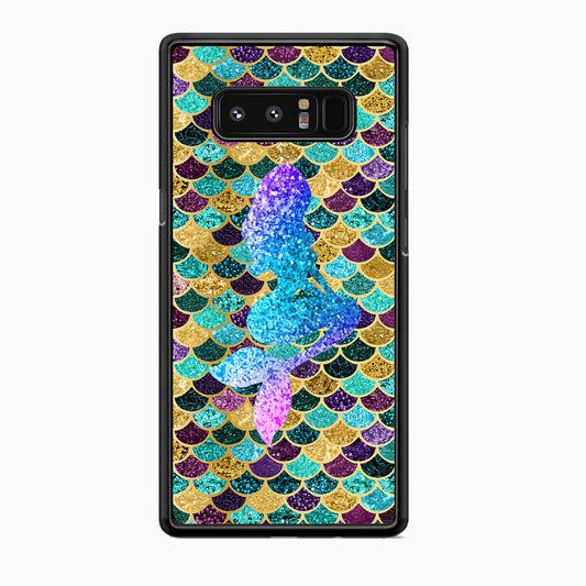 Mermaid Shine of Silhouette Samsung Galaxy Note 8 Case