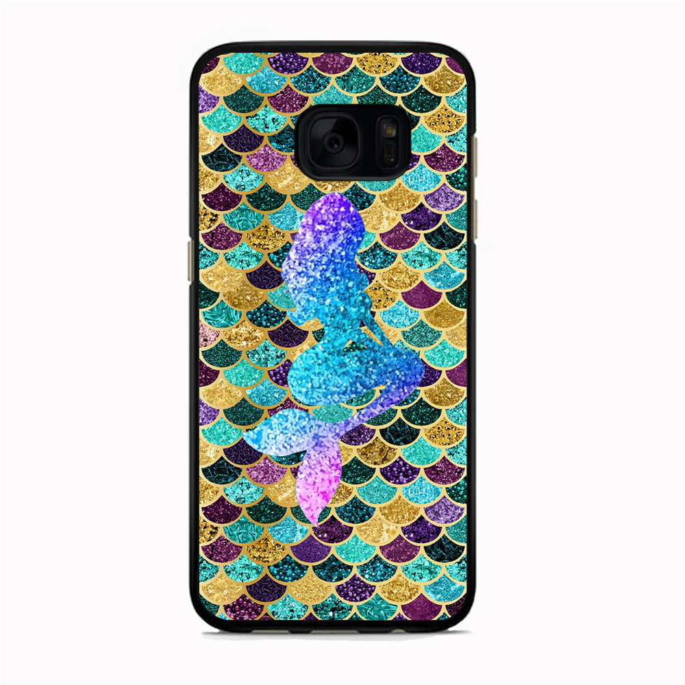 Mermaid Shine of Silhouette Samsung Galaxy S7 Edge Case