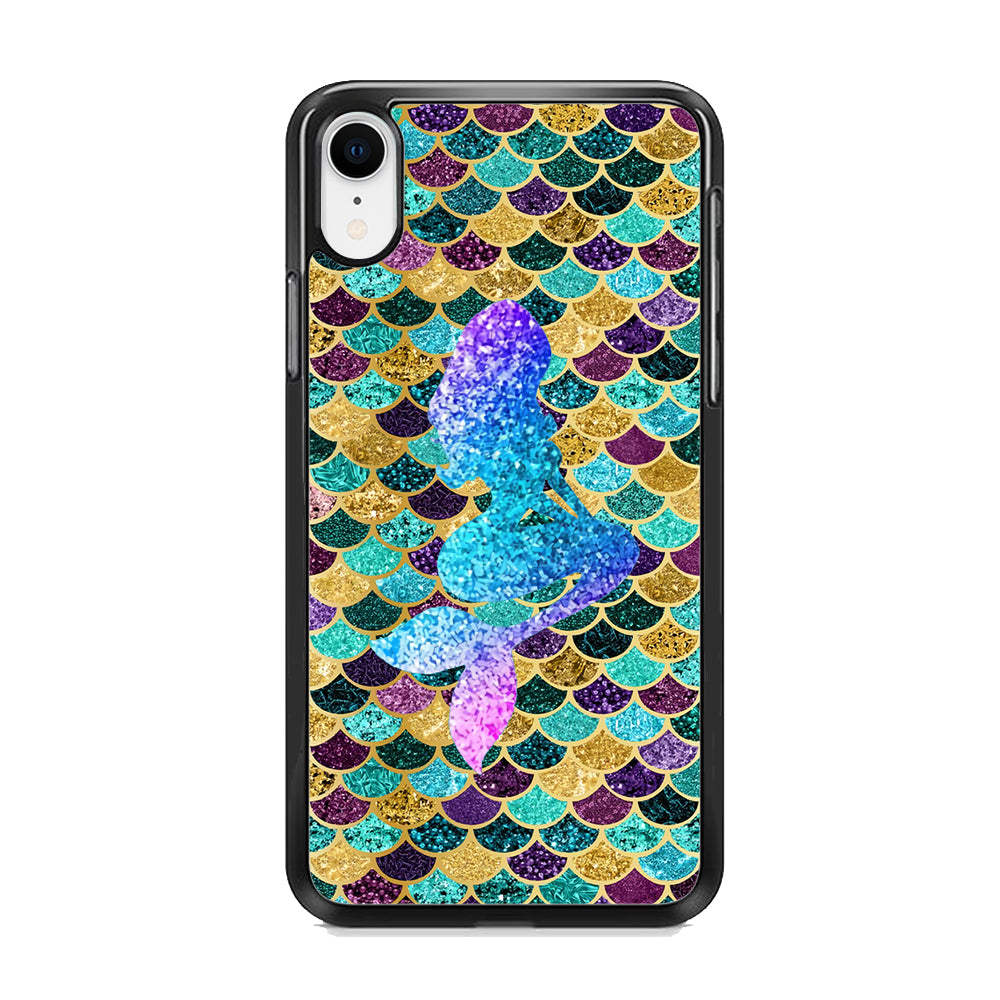 Mermaid Shine of Silhouette iPhone XR Case