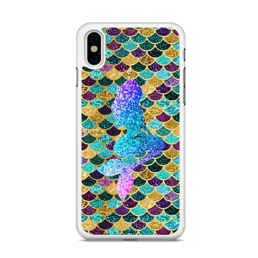 Mermaid Shine of Silhouette iPhone XS MAX Case