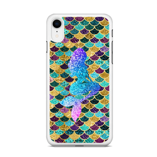 Mermaid Shine of Silhouette iPhone XR Case