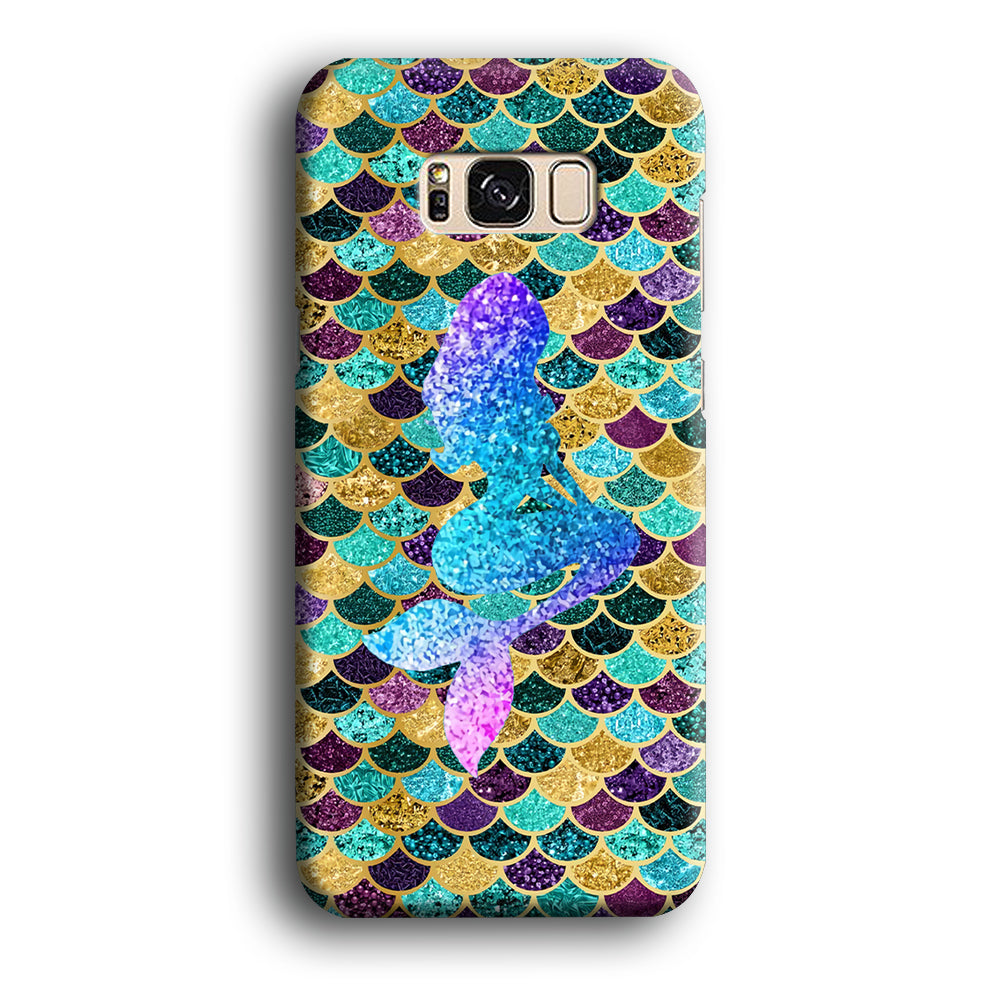 Mermaid Shine of Silhouette Samsung Galaxy S8 Case