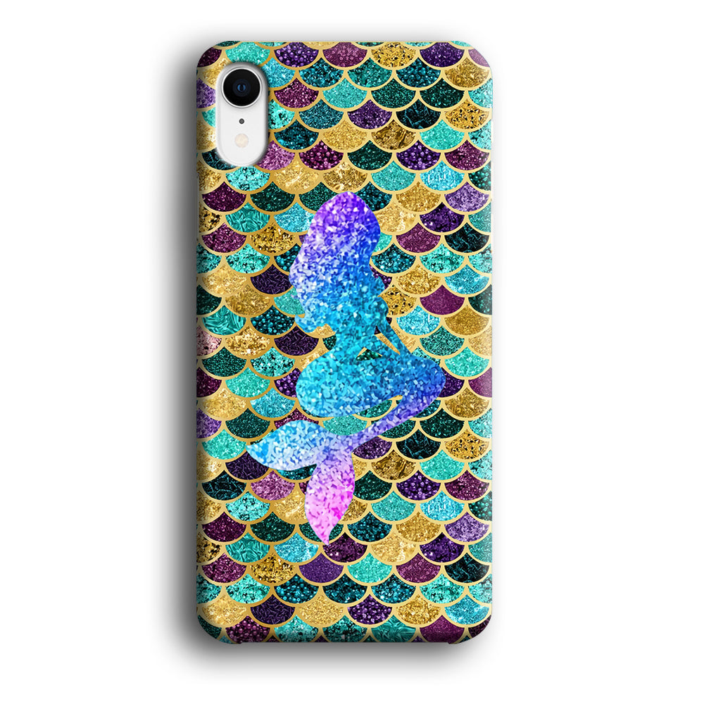 Mermaid Shine of Silhouette iPhone XR Case