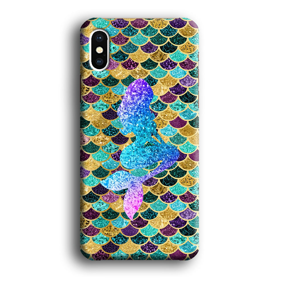 Mermaid Shine of Silhouette iPhone XS MAX Case