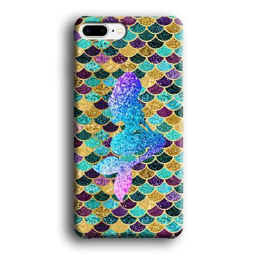 Mermaid Shine of Silhouette iPhone 8 Plus Case