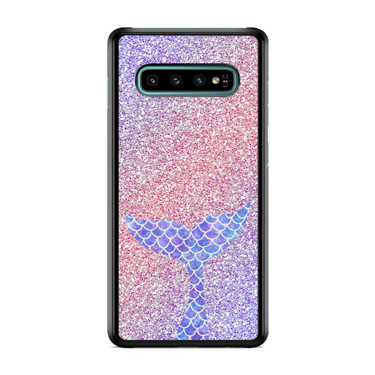 Mermaid Sparkle Spray Samsung Galaxy S10 Case