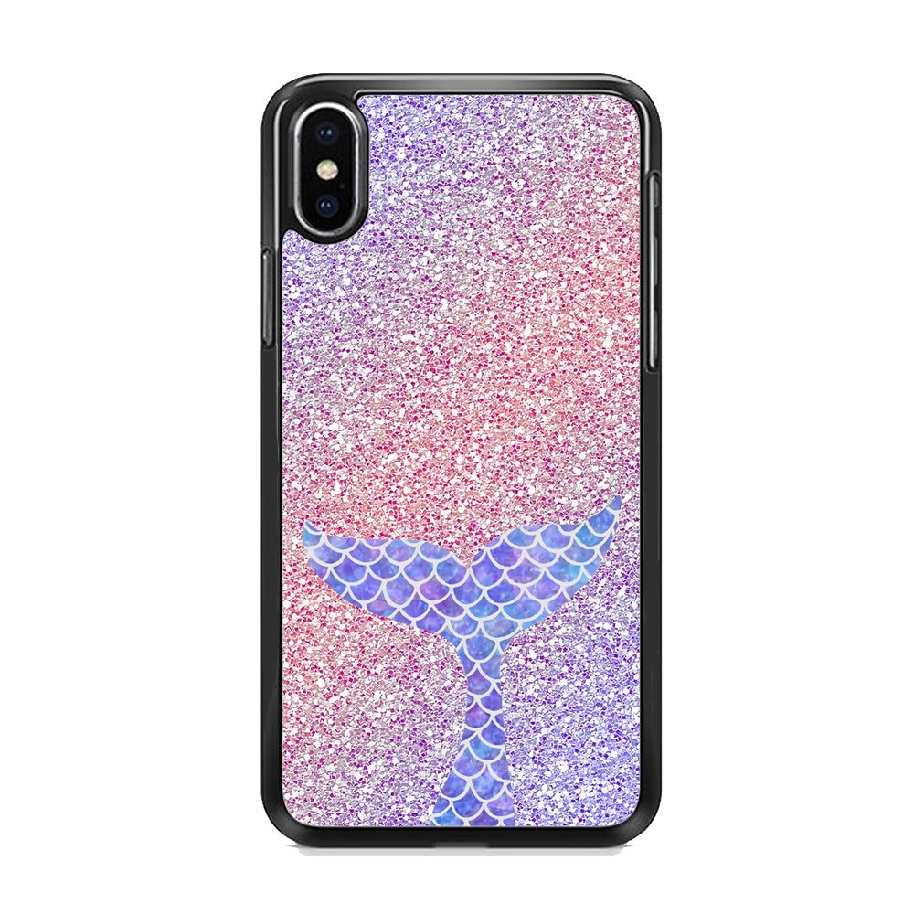 Mermaid Sparkle Spray iPhone X Case