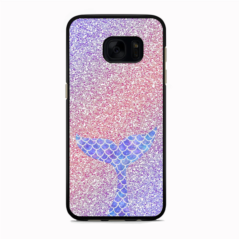 Mermaid Sparkle Spray Samsung Galaxy S7 Edge Case