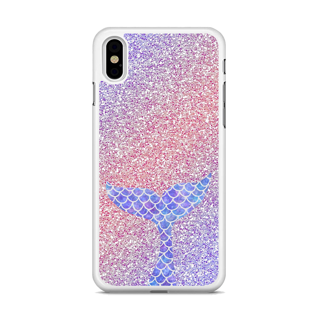 Mermaid Sparkle Spray iPhone X Case