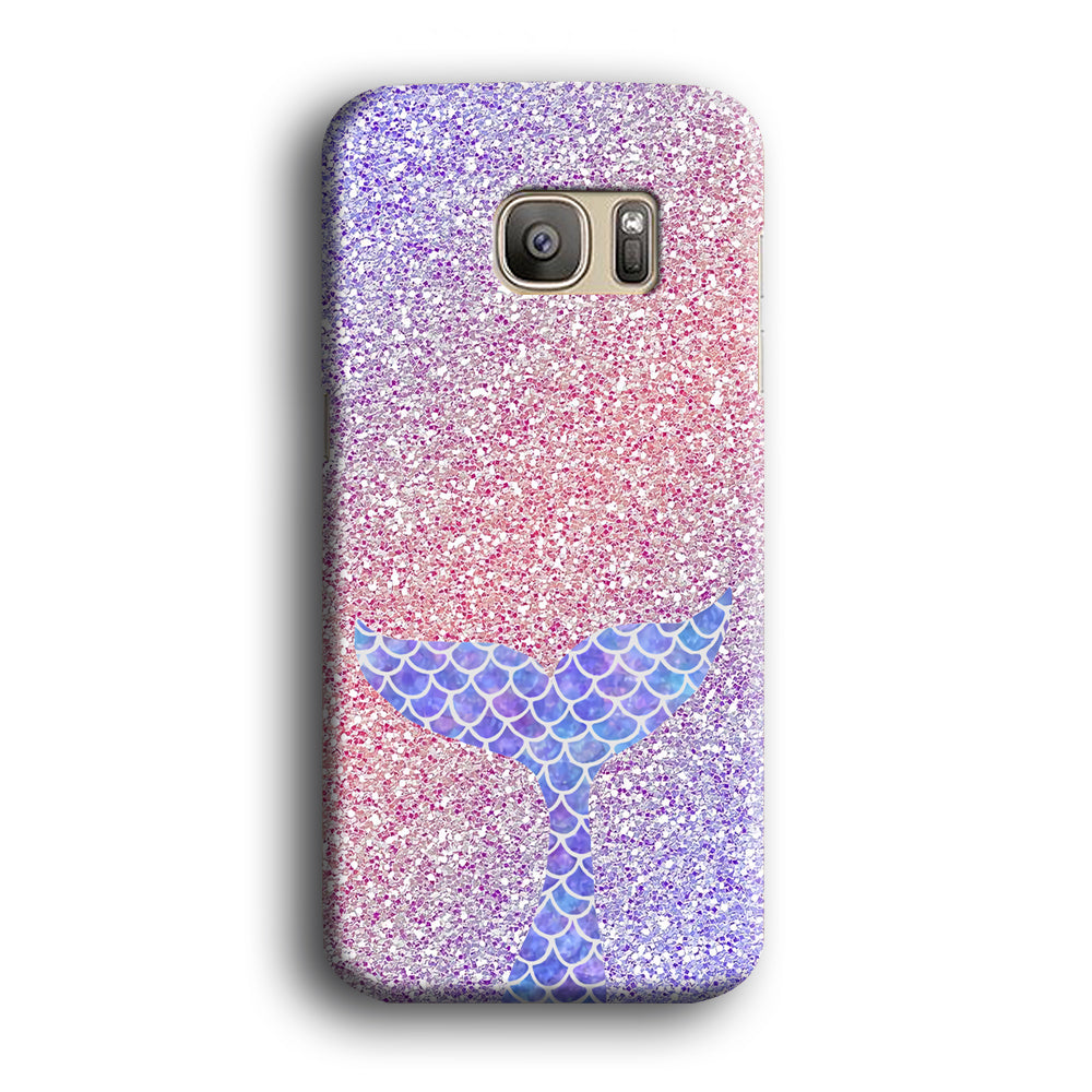 Mermaid Sparkle Spray Samsung Galaxy S7 Edge Case