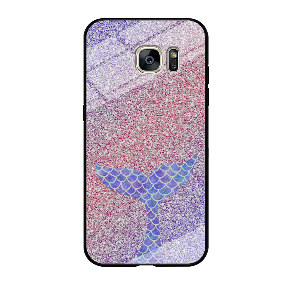 Mermaid Sparkle Spray Samsung Galaxy S7 Edge Case