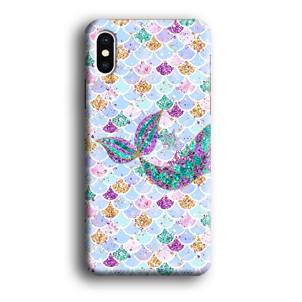 Mermaid Swaying in Light iPhone X Case