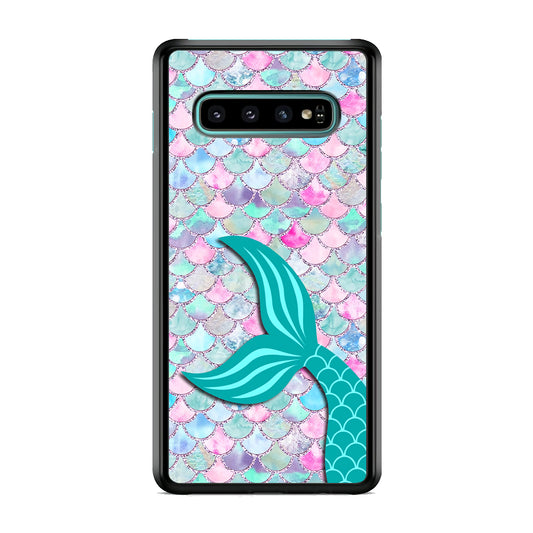 Mermaid Sweep of The Tail Samsung Galaxy S10 Case