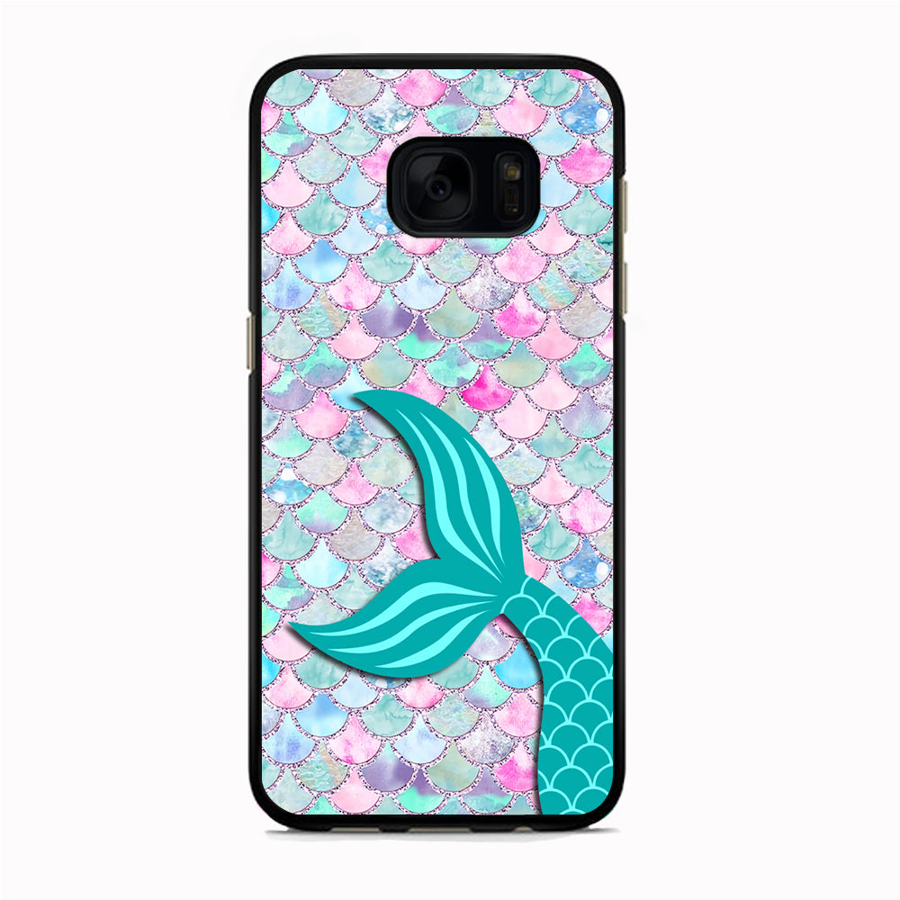 Mermaid Sweep of The Tail Samsung Galaxy S7 Edge Case