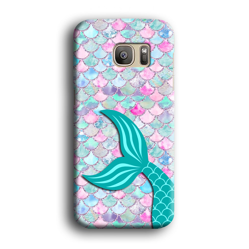 Mermaid Sweep of The Tail Samsung Galaxy S7 Edge Case
