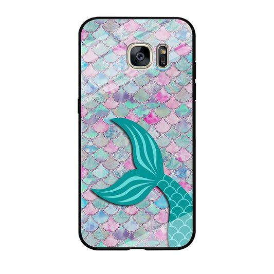 Mermaid Sweep of The Tail Samsung Galaxy S7 Edge Case
