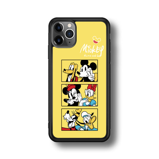 Mickey Mouse Home and Love iPhone 11 Pro Case