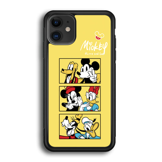 Mickey Mouse Home and Love iPhone 12 Case