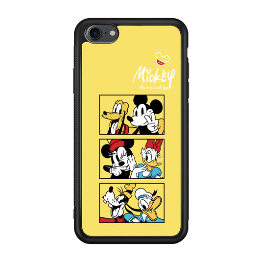 Mickey Mouse Home and Love iPhone 8 Case