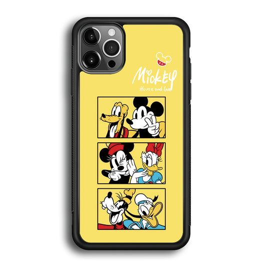 Mickey Mouse Home and Love iPhone 12 Pro Case