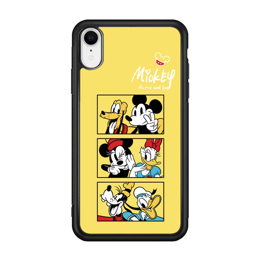 Mickey Mouse Home and Love iPhone XR Case