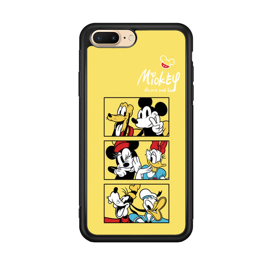 Mickey Mouse Home and Love iPhone 7 Plus Case