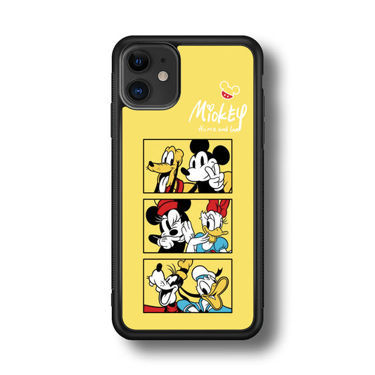 Mickey Mouse Home and Love iPhone 11 Case