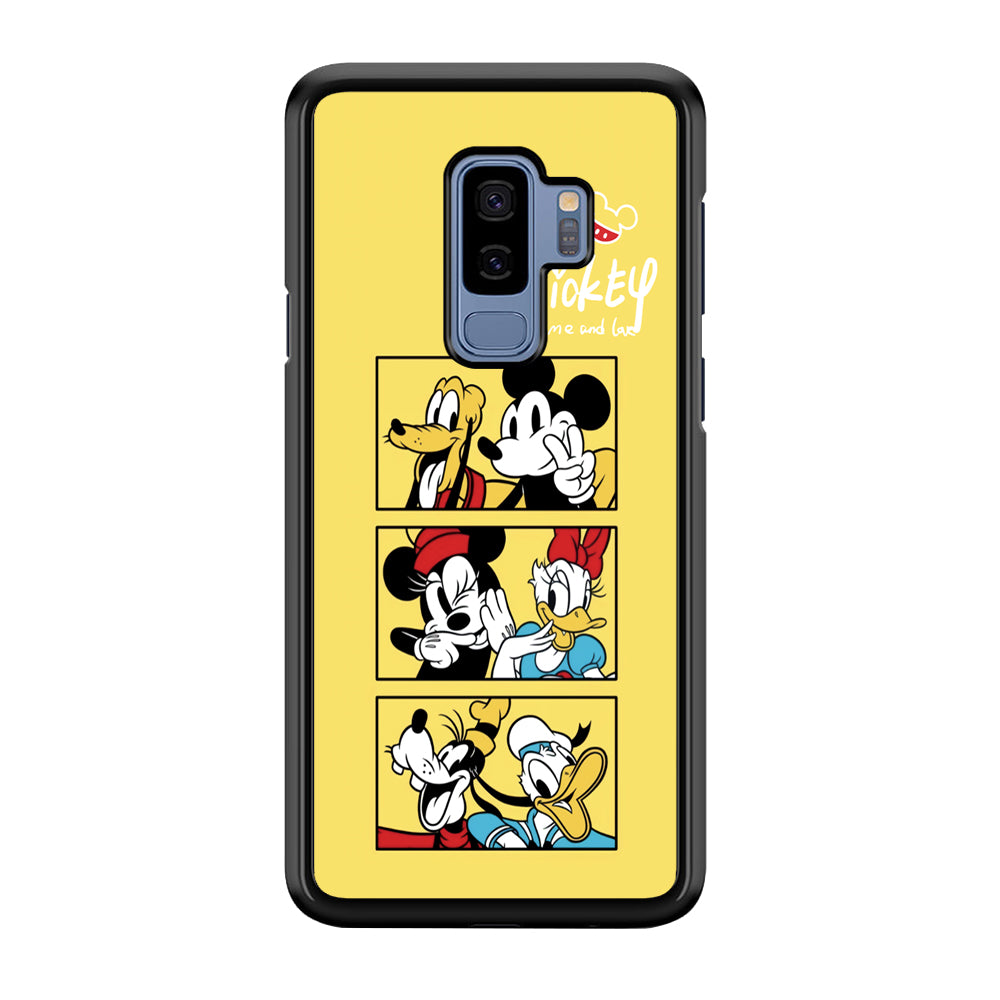 Mickey Mouse Home and Love Samsung Galaxy S9 Plus Case