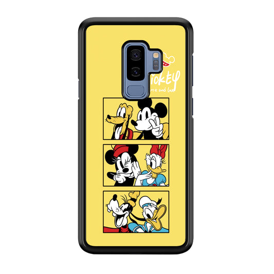 Mickey Mouse Home and Love Samsung Galaxy S9 Plus Case