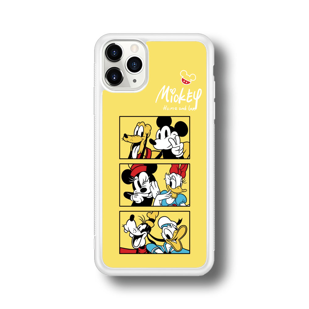 Mickey Mouse Home and Love iPhone 11 Pro Case