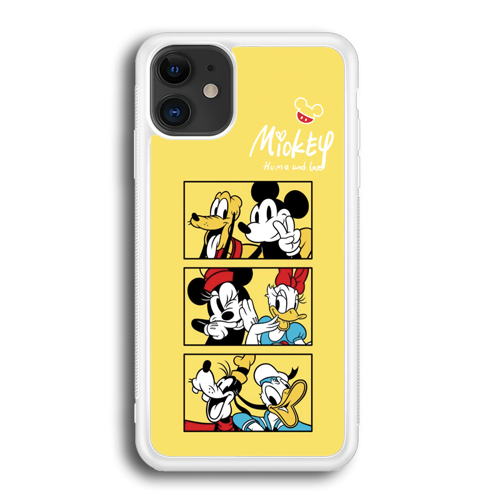 Mickey Mouse Home and Love iPhone 12 Case