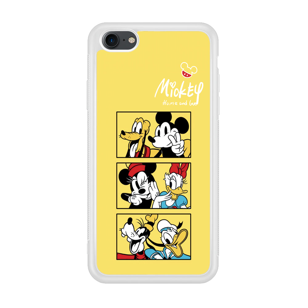 Mickey Mouse Home and Love iPhone 8 Case