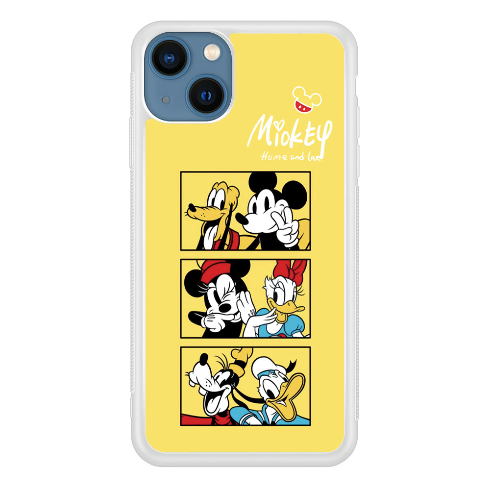 Mickey Mouse Home and Love iPhone 13 Case