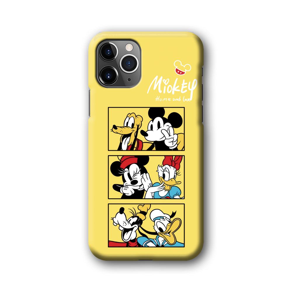 Mickey Mouse Home and Love iPhone 11 Pro Case