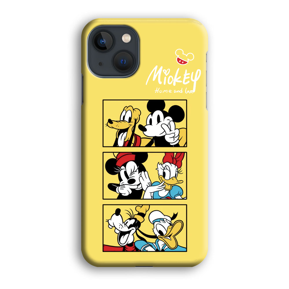 Mickey Mouse Home and Love iPhone 13 Case