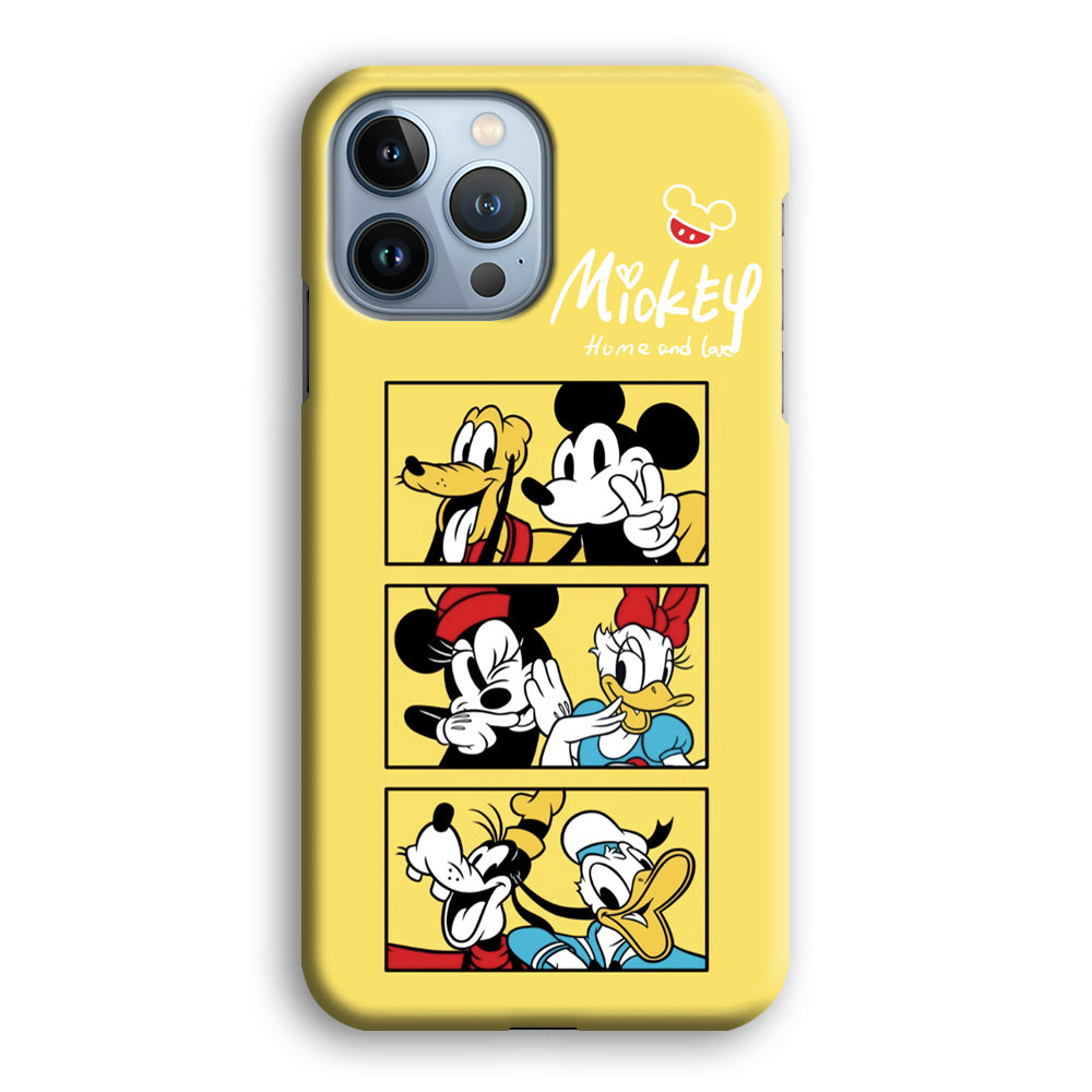 Mickey Mouse Home and Love iPhone 13 Pro Max Case