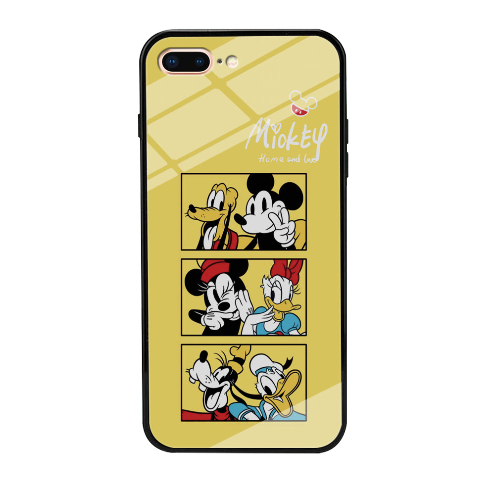 Mickey Mouse Home and Love iPhone 8 Plus Case