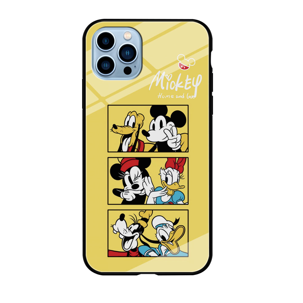 Mickey Mouse Home and Love iPhone 12 Pro Case